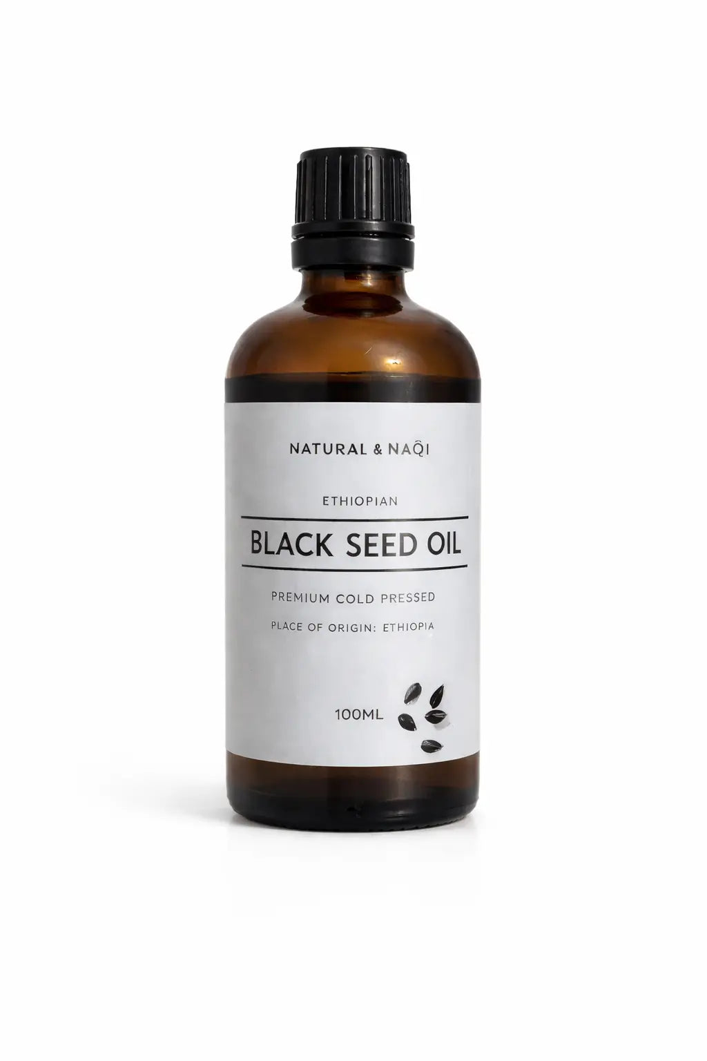 Organic Cold pressed Black Seed Oil 100ml Natural and Naqi