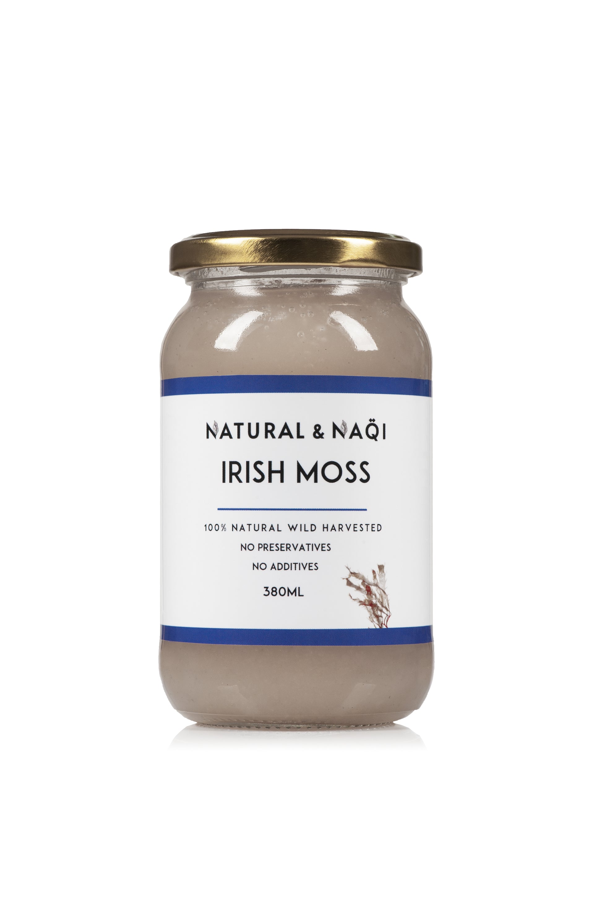 Irish Sea Moss Gel Wildcrafted Organic 380ml - 530ml – Natural and Naqi