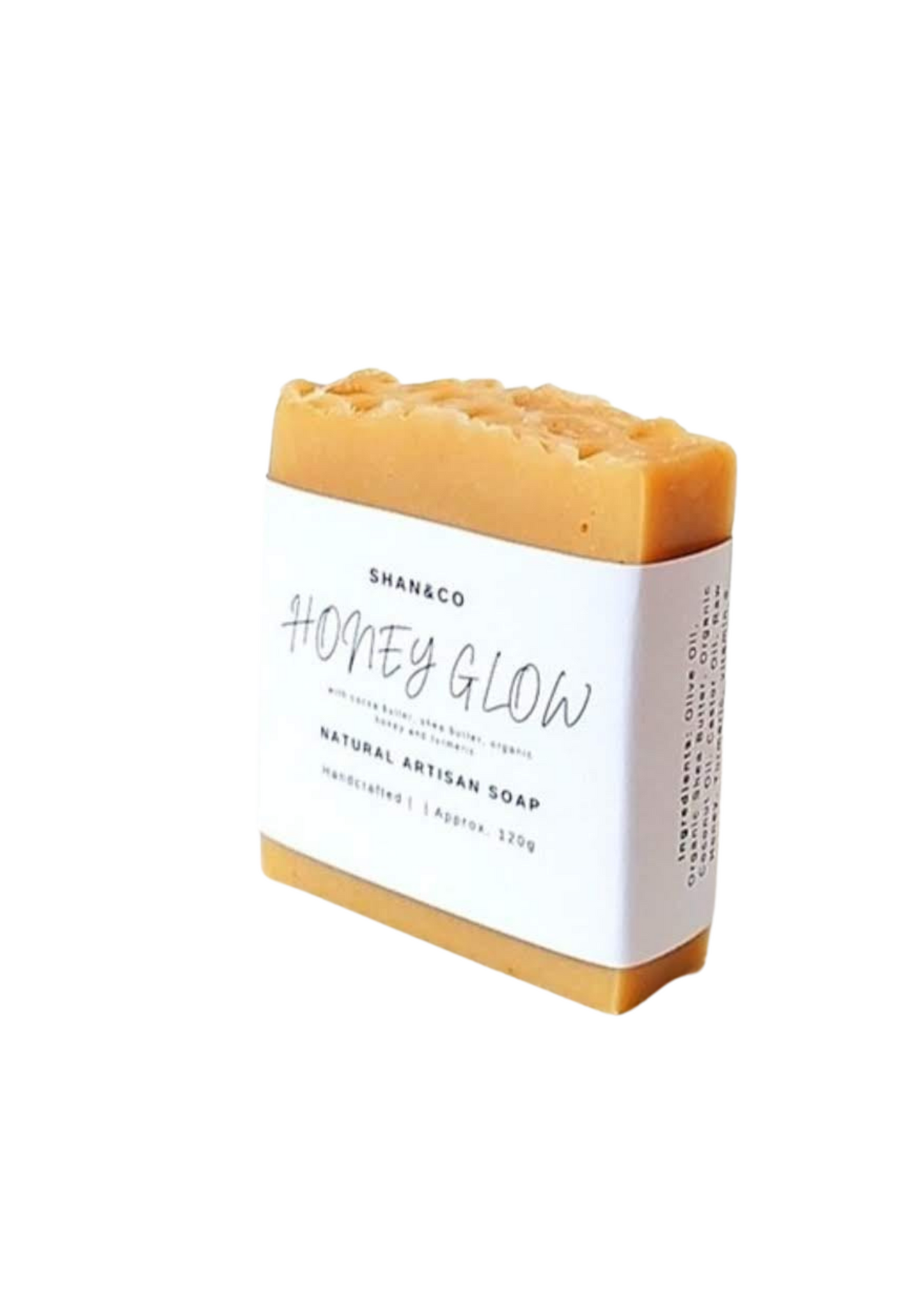 Honey Glow Soap Bar - 120g (Shan&Co)